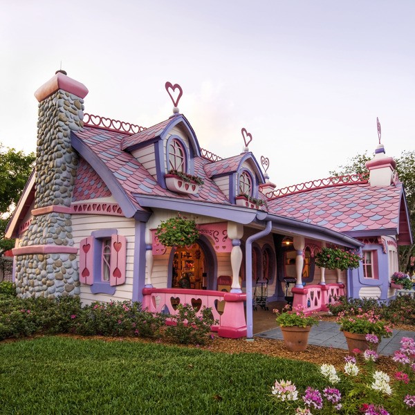 Gingerbread House. Orlando. Florida. The USA.