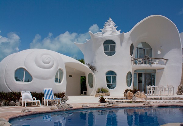 Sea Shell House in Isla Mujeres Mexico