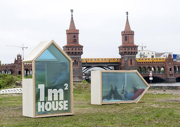 Worlds Smallest One-Sqm-House in Germany