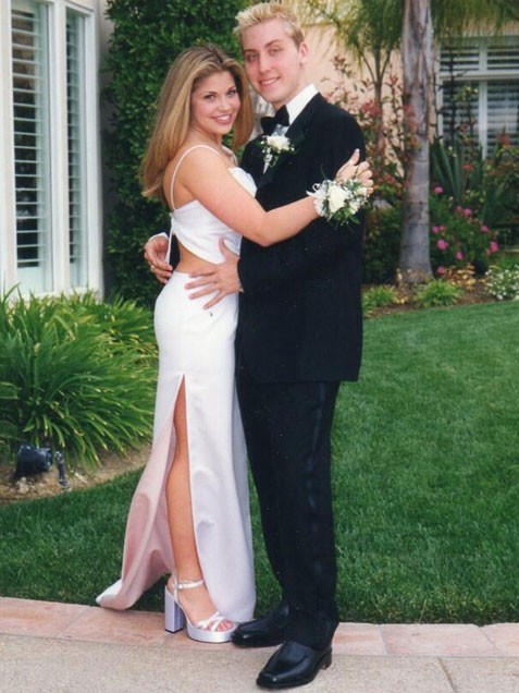 danielle fishel and lance bass prom