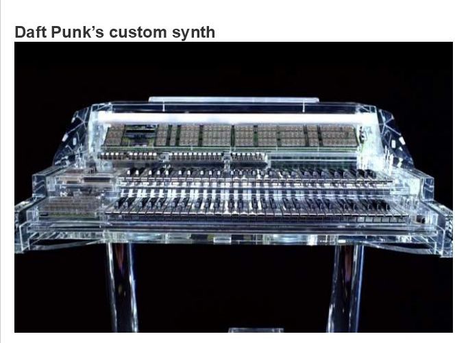 Fascinating photos - daft punk modular synth - Daft Punk's custom synth