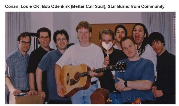 bob odenkirk conan o brien - Conan, Louie Ck, Bob Odenkirk Better Call Saul, Star Burns from Community