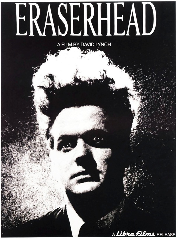 Movie poster of low-budget movie Eraserhead.