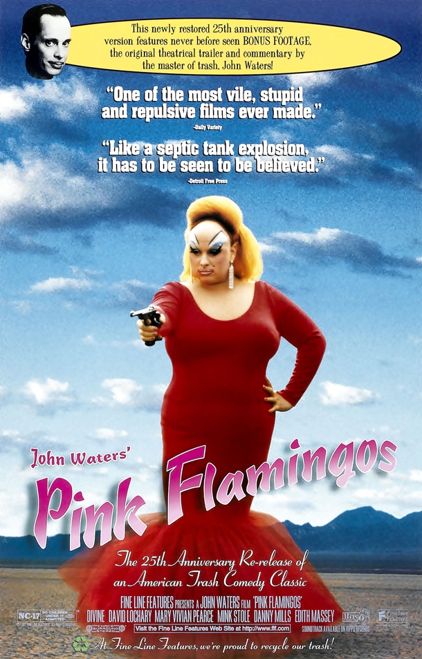 Pink Flamingos movie psoter