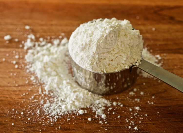 flour used in baking
