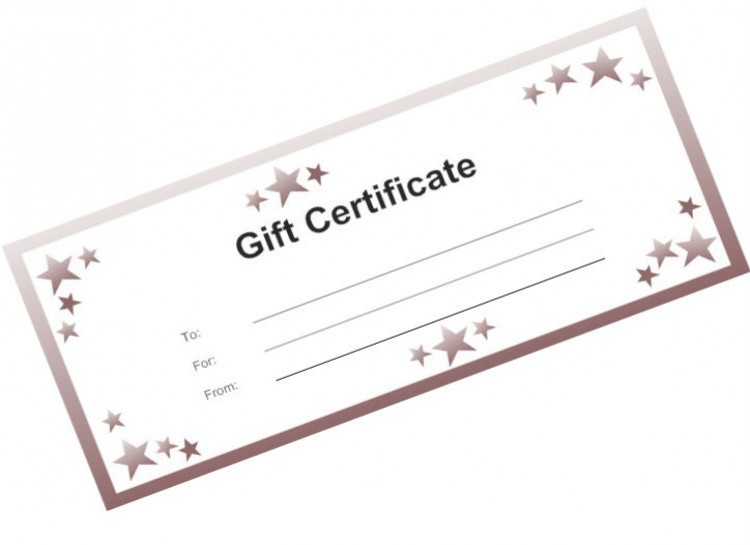 brazilian ministry of education - Gift Certificate For From