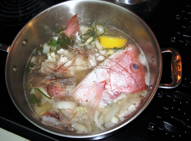 After a big night out, Peruvians usually eat fish soup with lime juice, lemon juice, garlic and ginger.