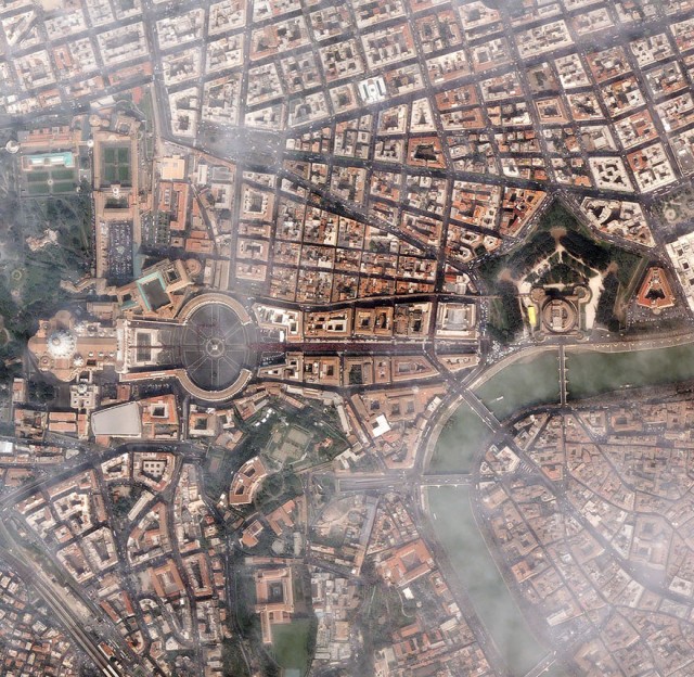 vatican city birds eye view - Val