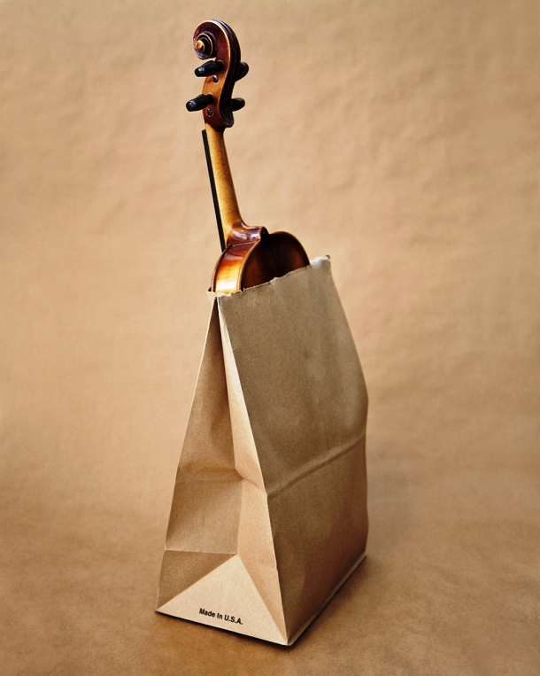 In Utah no one may walk down the street carrying a paper bag containing a violin
