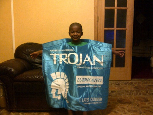 Trojan Condom Boy