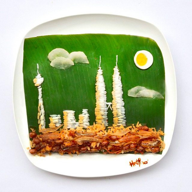 When Artists Play With Their Food...