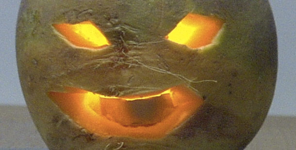 In Great Britain, Jack-O-Lanterns are traditionally made from turnips. The Halloween custom came to America through Irish immigrants, and since turnips werent cheap Americans used pumpkins