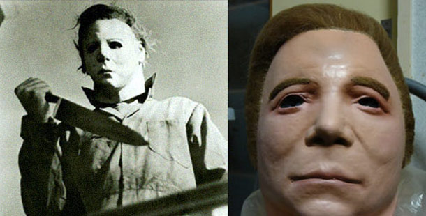Kind of random, but did you know that the 1978 movie Halloween was on such a tight budget, that they used the cheapest mask they could find for Michael Meyers Which turned out to be a William Shatner Star Trek mask