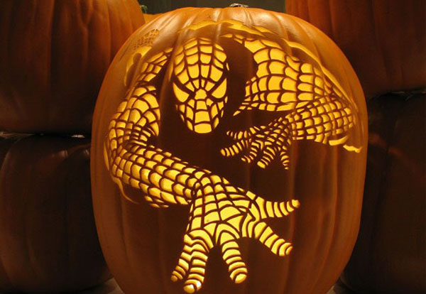 Creative Jack o Lantern carved pumpkin - jack o lantern ideas
