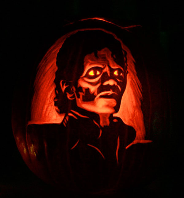 Creative Jack o Lantern carved pumpkin - interesting jack o lanterns