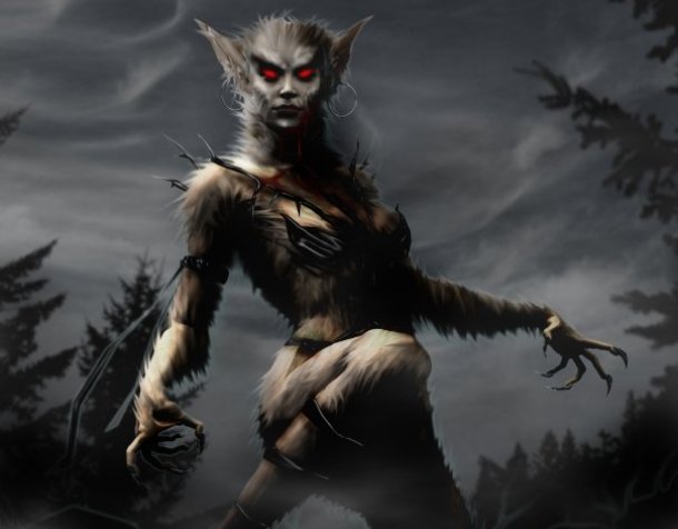 Werewolves didnt always have to be males. In Armenia, people believed if a woman was convicted of a deadly sin, she had to transform into a wolf and spend seven years in this state.