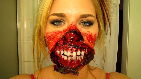 32 Lovely Ladies Scariest Halloween Makeovers!