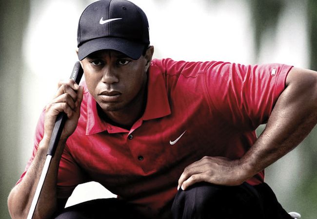 Tiger Woods-Perhaps the most famous golfer of all-time, and arguably the greatest ever as well, Tiger Woods saw his image  and game  utterly destroyed when it was revealed that he had been cheating with dozens of women despite being married to a bikini model.