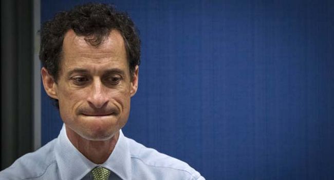Anthony Weiner-The unfortunately named politician gained notoriety when it was discovered that he had been sending inappropriate photos of himself online, and even after he had managed to survive the initial blowback he did it again, this time under the hilarious moniker Carlos Danger.