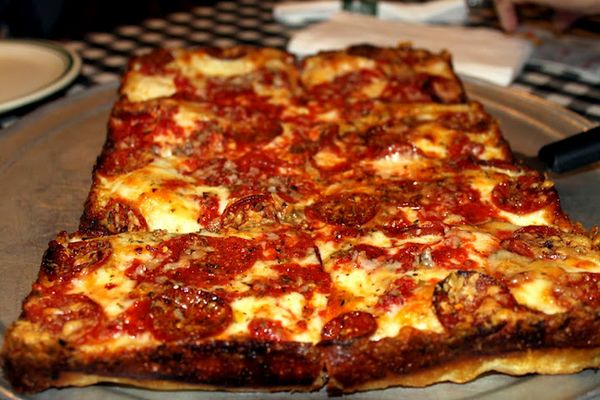 100 acres of pizza are served in the US every day.