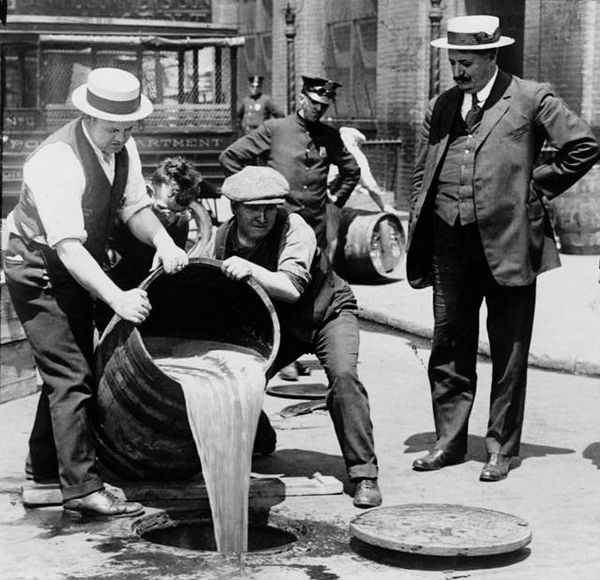 During prohibition the government started poisoning beer, which led to thousands of deaths.