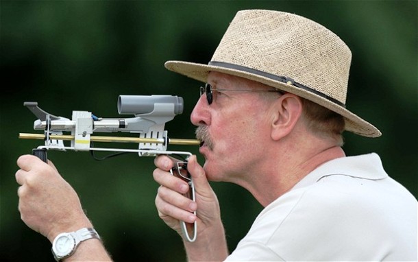 Pea shooting-The World Pea Shooting championship has been held annually since 1971 in the village of Witcham in Cambridgeshire, England. Conceived as a fund-raising idea, the competition is usually dominated by local entrants, though a small number travel from around the world, notably the USA