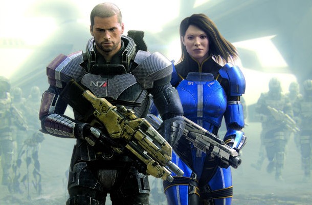 Mass Effect--Oddly, the fact that an alien was having sex with a human wasn't the reason for its ban in Singapore, but rather that the sex participants were both female and were therefore engaging in hot lesbian action, which Singapore hates. Singapore has no laws against intergalactic bestiality.