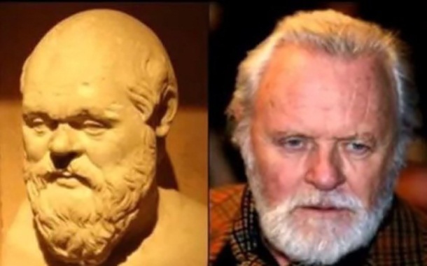 Socrates and Anthony Hopkins
