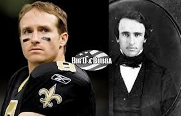 Drew Brees and Rutherford B. Hayes