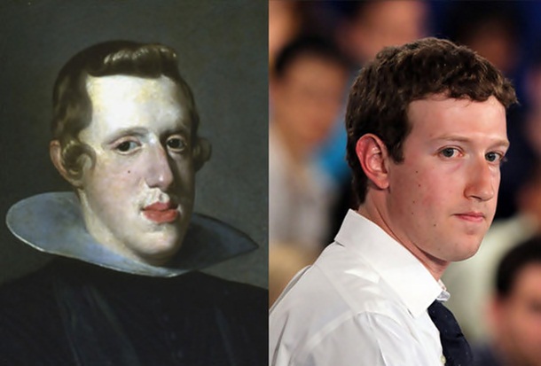 King Philip IV of Spain and Mark Zuckerberg