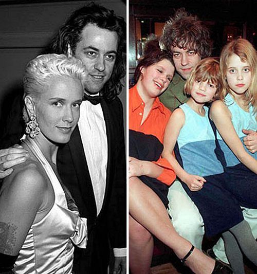 Paula Yates and Bob Geldof Michael Hutchence-Paula Yates is the mother of four daughters, and each of them has a name that is better suited to a fairy or pixie or something. Her three daughters with Geldof are named Fifi Trixibelle, Peaches Honeyblossom and Little Pixie and her single daughter with Hutchence is named Heavenly Hiraani Tiger Lily. After the deaths of both Hutchence and Yates, Geldof adopted Tiger Lily and has been taking care of the four girls ever since.