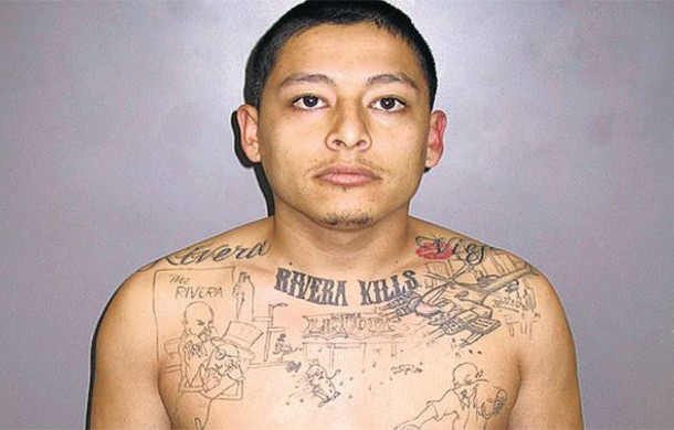 Murderer Gets Caught for Tattooing the Crime Scene to His Chest-Anthony Garcia, a Los Angeles gang member, killed an innocent person during a robbery that took place in a liquor shop, but he got away with it simply because there was not enough evidence against him. However, only four years later Garcia was arrested for driving with a suspended license and the policemen noticed an unusual tattoo on his chest while taking his mug shot. After examining it and paying attention to its details and symbols the police realized that Garcia had tattooed the crime scene on himself with every little detail. Needless to say, justice was finally served