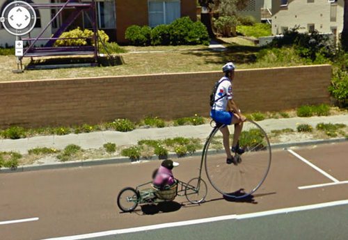 google street view bike