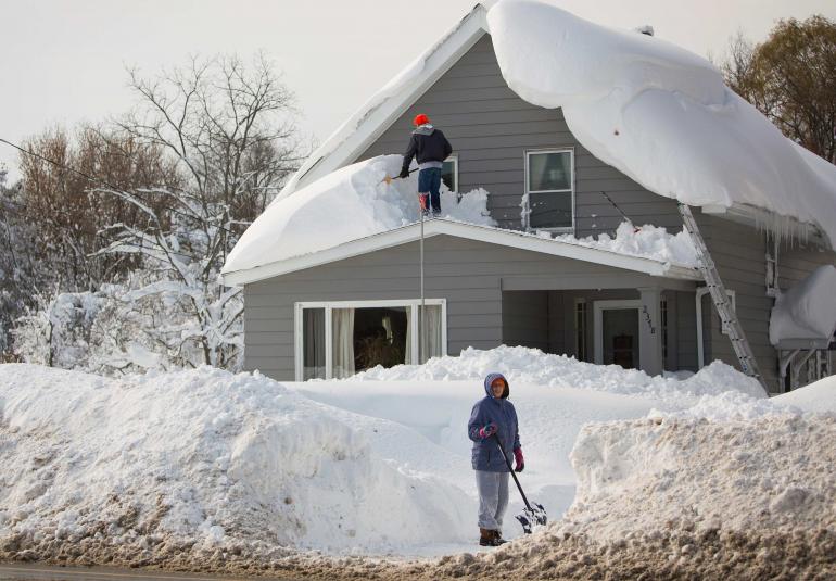 Snowstorm in Buffalo, NY, November2014