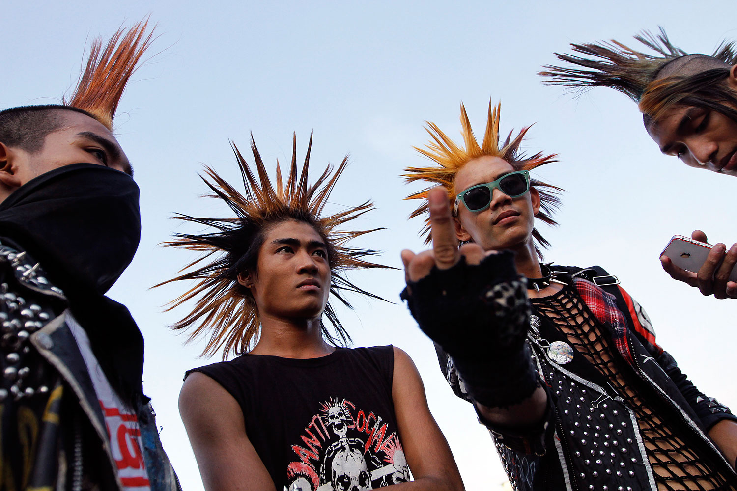 Burma punks, the colorful youth of Rangoon.
