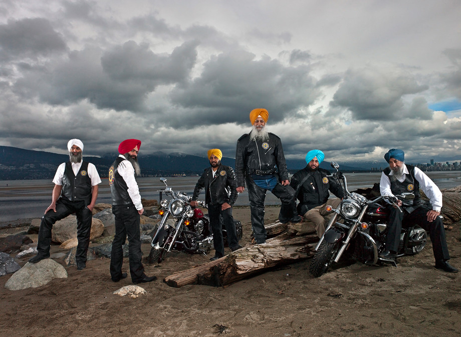 The Sikh Motorcycle Club of Vancouver.