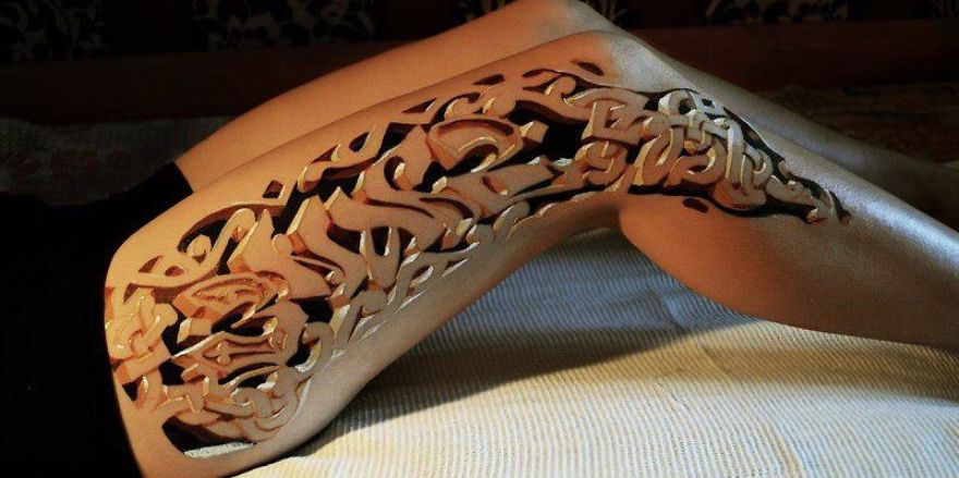 28 Incredible 3D Tattoos