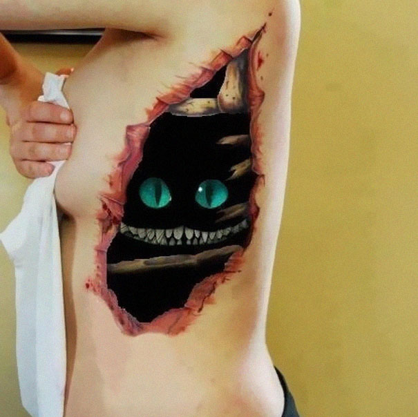 28 Incredible 3D Tattoos