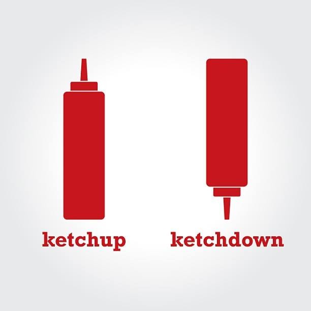 creative puns - ketchup ketchdown
