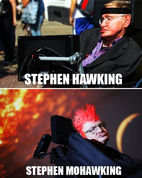ibrain stephen hawking - 'L Stephen Hawking Stephen Mohawking