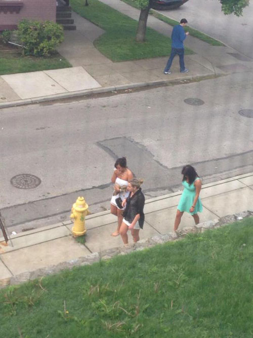 Party Girls Caught In The Walk Of Shame