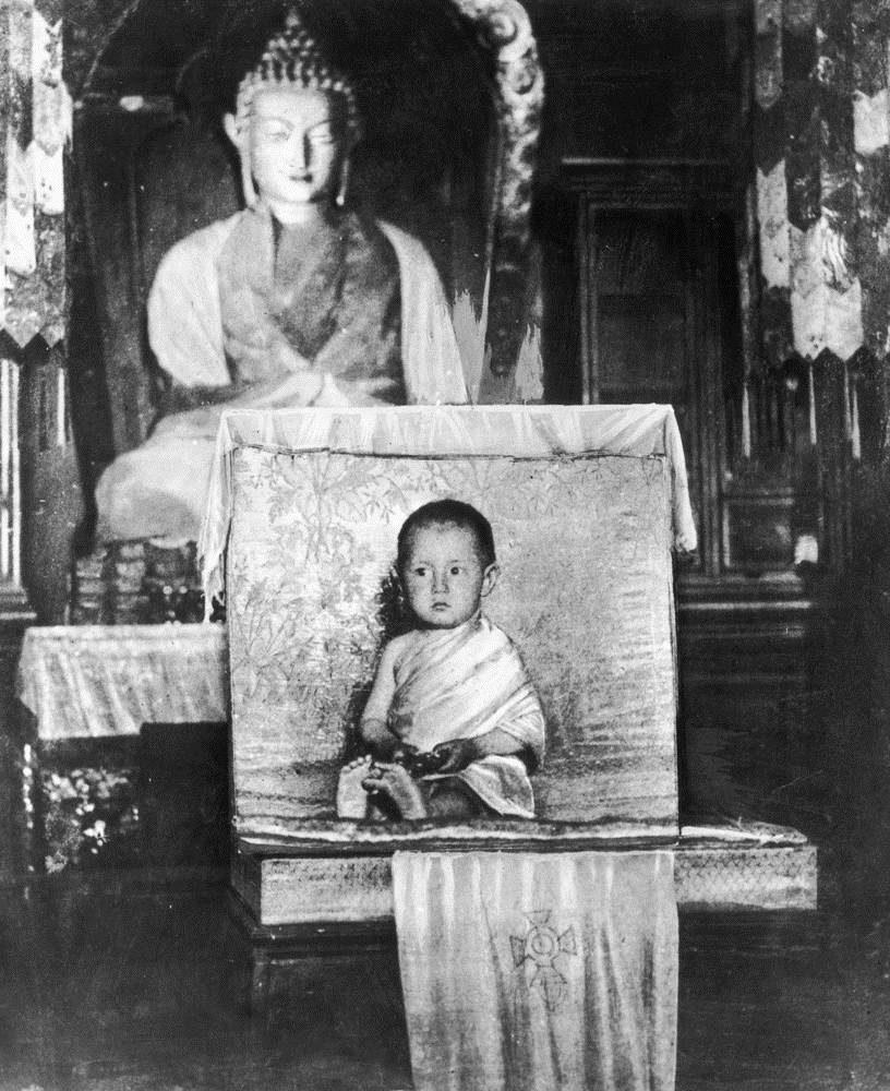 The Dalai Lama at age two. 1937