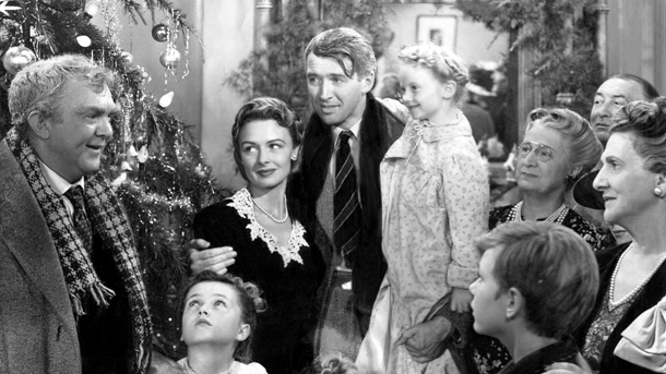 Produced and directed by Frank Capra in 1946, Its a Wonderful Life is a Christmas fantasy comedy-drama based on a short story The Greatest Gift written by Philip Van Doren Stern. The film stars James Stewart as George Bailey, a kind man who has given up his dreams in order to help others and whose imminent suicide on Christmas Eve brings about the intervention of his guardian angel. It is one of the most popular Christmas movies in America and it even has been recognized by the American Film Institute as one of the 100 best American films ever made.