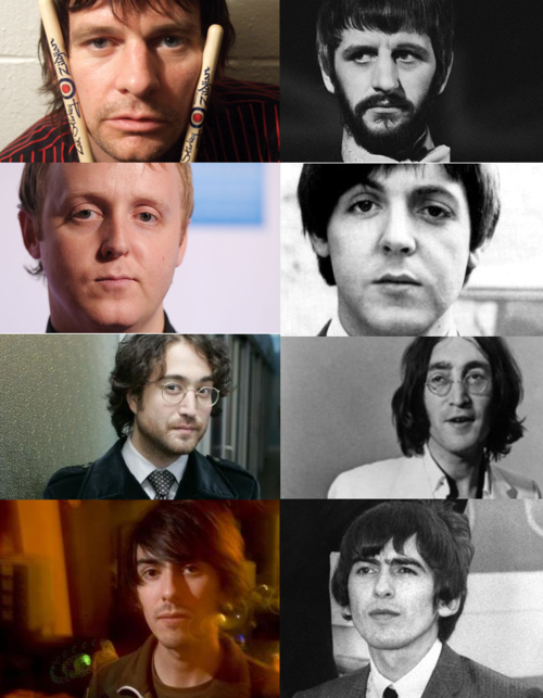 The Beatles, and their sons
