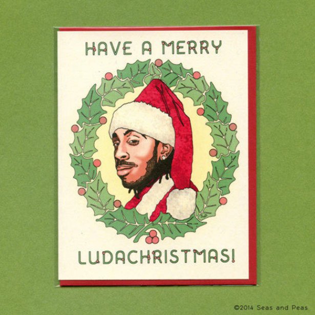 ludacris christmas card - Have A Merry Ludachristmasi 2014 Seas and Peas