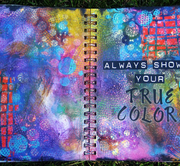 Show your true colors-Show your true colors-This phrase probably best describes a hypocrite who has been hiding behind false words or actions for a respectable amount of time. When they finally decide to reveal who they really are, and what their true character is, thats when we say theyve shown their true colors. The origin of the phrase derives from naval history a few centuries ago ships used to be identified mainly by the flags or colors they flew to show which country they belonged to.However, ships owned by pirates would often sail under fake flags from various countries to approach their prey and eventually would show their true colors by hoisting their real flags aka a pirate flag once they had conquered the other ship.