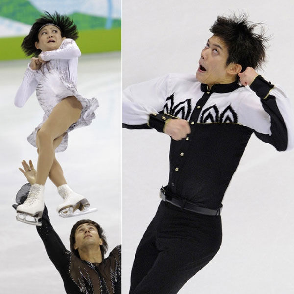 19 Figure Skaters Funny Frozen Faces!