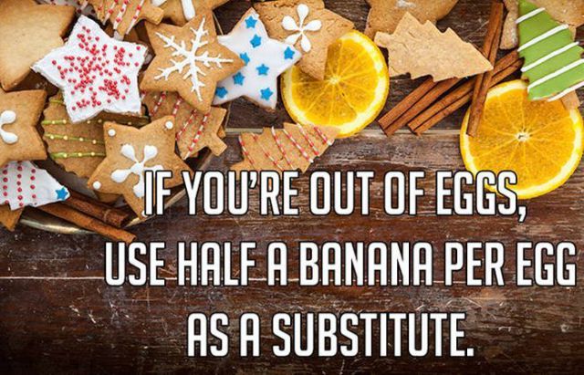 If You'Re Out Of Eggs Use Hale A Banana Per Egg As A Substitute.