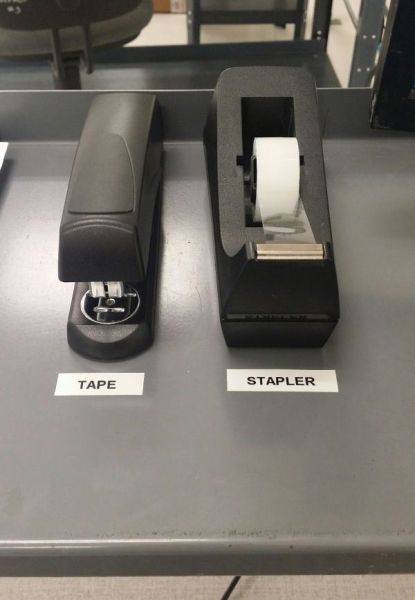 floor - Tape Stapler