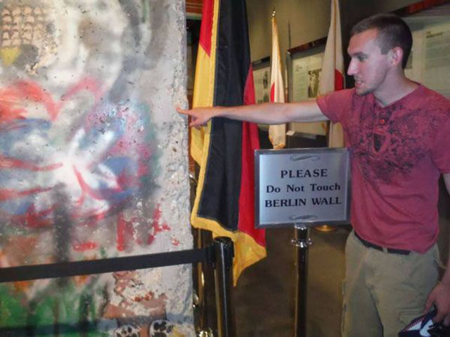 richard nixon library & birthplace - Please Do Not Touch Berlin Wall